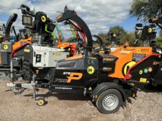 150mm TRAILED CHIPPER 6"