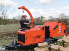 200mm TRAILED CHIPPER 8"